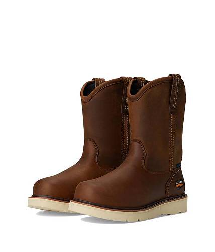 送料無料 アリアト Ariat メンズ 男性用 シューズ 靴 ブーツ ワークブーツ Rebar Wedge Pull-On Waterp..