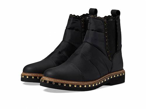 送料無料 フリーピープル Free People レディース 女性用 シューズ 靴 ブーツ チェルシーブーツ アンクル Atlas Puffer Chelsea Boot - Black