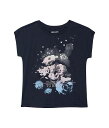 送料無料 ハドソン Hudson Kids 女の子用 ファッション 子供服 Tシャツ Rose Tee (Little Kids/Big Kids) - Total Eclipse