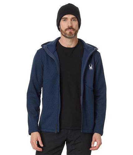 楽天グッズ×グッズ送料無料 スパイダー Spyder メンズ 男性用 ファッション アウター ジャケット コート ジャケット Bandit Hooded Jacket - True Navy 1