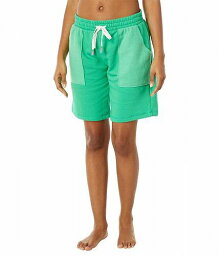 送料無料 ピージェーサルベーシュ P.J. Salvage レディース 女性用 ファッション パジャマ 寝巻き Inside Out Shorts - Island Green