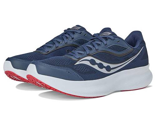 送料無料 サッカニー Saucony メンズ 男性用 シューズ 靴 スニーカー 運動靴 Cohesion 18 - Navy/Cloud