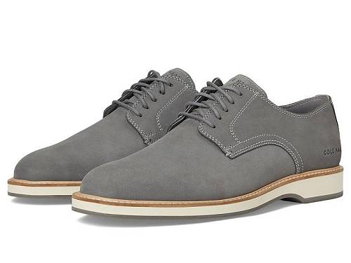 送料無料 コールハーン Cole Haan メンズ 男性用 シューズ 靴 オックスフォード 紳士靴 通勤靴 Morse Grand Plain Toe Oxfords - Sea Stone Nubuck/Ivory/Sea Stone