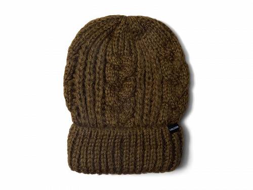 楽天グッズ×グッズ送料無料 ヴォルコム Volcom Snow メンズ 男性用 ファッション雑貨 小物 帽子 ビーニー ニット帽 Cable Hand Knit Beanie - Dark Teak