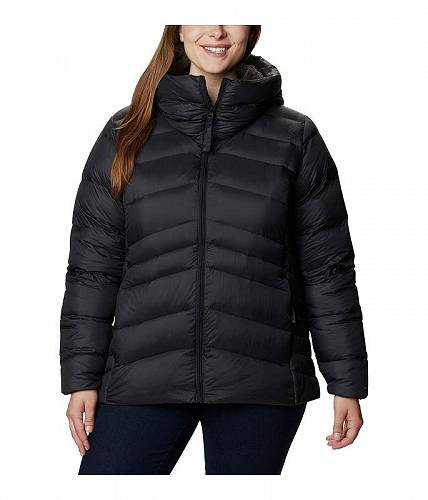 送料無料 コロンビア Columbia レディース 女性用 ファッション アウター ジャケット コート ダウン・ウインターコート Plus Size Autumn Park(TM) Down Hooded Jacket - Black/Shark