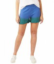 ネイティブ 送料無料 オルタネイティブ Alternative レディース 女性用 ファッション ショートパンツ 短パン Washed Terry Shorts - Blue/Green Dip-Dye