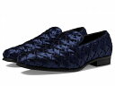 送料無料 ステーシーアダムス Stacy Adams メンズ 男性用 シューズ 靴 ローファー Savoir Satin Slip-On - Navy