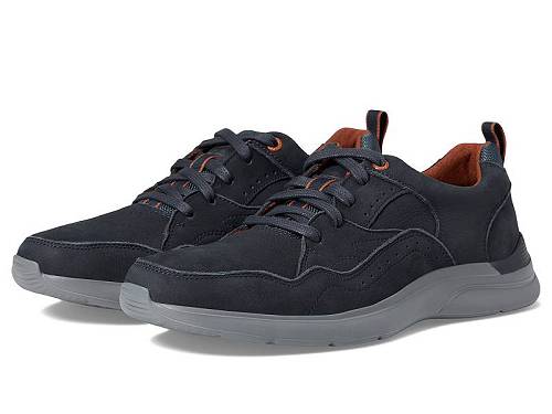 送料無料 ロックポート Rockport メンズ 男性用 シューズ 靴 スニーカー 運動靴 Total Motion Active Walk - Navy Nubuck