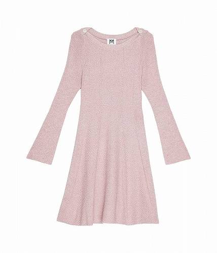 こちらの商品は Milly Minis 女の子用 ファッション 子供服 ドレス Metallic Button Shoulder Sweaterdress (Big Kids) - Blush です。 注文後のサイズ変更・キャンセルは出来ませんので、十分なご検討の上でのご注文をお願いいたします。 ※靴など、オリジナルの箱が無い場合がございます。ご確認が必要な場合にはご購入前にお問い合せください。 ※画面の表示と実物では多少色具合が異なって見える場合もございます。 ※アメリカ商品の為、稀にスクラッチなどがある場合がございます。使用に問題のない程度のものは不良品とは扱いませんのでご了承下さい。 ━ カタログ（英語）より抜粋 ━ Elevate their fall and winter wardrobe in the Milly Minis(TM) Metallic Button Shoulder Sweaterdress. Bateau neckline with a long sleeve design. Button detail at shoulders. Fit-and-flare silhouette. Slip over style. 62% viscose, 24% polybutylene terephthalate, 14% metallic fibers. Dry clean. ※掲載の寸法や重さはサイズ「12 Big Kids」を計測したものです. サイズにより異なりますので、あくまで参考値として参照ください. 実寸（参考値）： Length: 約 83.82 cm