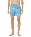  Southern Tide Y jp X|[cEAEghApi  6&quot; Hawaiian Floral Swim Trunks - Brisk Blue