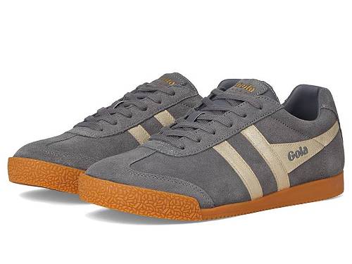 送料無料 ゴラ Gola レディース 女性用 シューズ 靴 スニーカー 運動靴 Harrier Mirror - Ash/Gold/Gum
