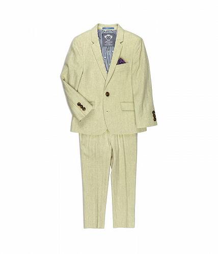  Ap}LbY Appaman Kids j̎qp t@bV q X[c Two-Piece Lined Classic Mod Suit (Toddler/Little Kids/Big Kids) - Khaki Herringbone