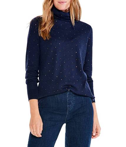 こちらの商品は ニックアンドゾー NIC+ZOE レディース 女性用 ファッション セーター Vital Twinkle Sweater - Dark Indigo です。 注文後のサイズ変更・キャンセルは出来ませんので、十分なご検討の上でのご注文をお願いいたします。 ※靴など、オリジナルの箱が無い場合がございます。ご確認が必要な場合にはご購入前にお問い合せください。 ※画面の表示と実物では多少色具合が異なって見える場合もございます。 ※アメリカ商品の為、稀にスクラッチなどがある場合がございます。使用に問題のない程度のものは不良品とは扱いませんのでご了承下さい。 ━ カタログ（英語）より抜粋 ━ Style your outfit in the classic NIC+ZOE(TM) Vital Twinkle Sweater featuring a signature knit design adorned with crystals. Regular fit. Pullover style. Made from midweight fabric. Designed to sit slightly below the hip. Turtleneck and long sleeves. Rhinestone embellishment allover the sweater. Straight hem. 55% cotton, 30% viscose, 15% recycled polyester. Hand wash, dry flat.