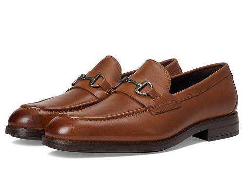 送料無料 コールハーン Cole Haan メンズ 男性用 シューズ 靴 ローファー Harmon Grand Bit Loafers - British Tan/Dark Brown Waterproof