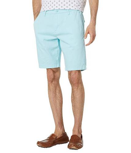 送料無料 USポロ U.S. POLO ASSN. メンズ 男性用 ファッション ショートパンツ 短パン Stretch Hartford Twill Shorts - Pool Bar