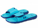 こちらの商品は アンダーアーマー Under Armour レディース 女性用 シューズ 靴 サンダル Ignite Pro Slide - Blue Surf/Sonar Blue/Sonar Blue です。 注文後のサイズ変更・キャンセルは出来ませんので、十分なご検討の上でのご注文をお願いいたします。 ※靴など、オリジナルの箱が無い場合がございます。ご確認が必要な場合にはご購入前にお問い合せください。 ※画面の表示と実物では多少色具合が異なって見える場合もございます。 ※アメリカ商品の為、稀にスクラッチなどがある場合がございます。使用に問題のない程度のものは不良品とは扱いませんのでご了承下さい。 ━ カタログ（英語）より抜粋 ━ Sport a cool style Under Armour(R) Ignite 7 Slide for running everyday errands. Synthetic upper. Breathable fabric lining and insole. Slip-on style with hook-and-loop closure. Round toe silhouette. Synthetic outsole. ※掲載の寸法や重さはサイズ「9, width B - Medium」を計測したものです. サイズにより異なりますので、あくまで参考値として参照ください. 実寸（参考値）： Weight: 約 140 g ■サイズの幅(オプション)について Slim &lt; Narrow &lt; Medium &lt; Wide &lt; Extra Wide S &lt; N &lt; M &lt; W A &lt; B &lt; C &lt; D &lt; E &lt; EE(2E) &lt; EEE(3E) ※足幅は左に行くほど狭く、右に行くほど広くなります ※標準はMedium、M、D(またはC)となります ※メーカー毎に表記が異なる場合もございます