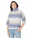 送料無料 カットフロムザクロス KUT from the Kloth レディース 女性用 ファッション セーター Hailee Turtleneck Sweater - Blue/Taupe