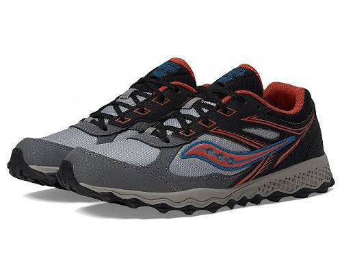 送料無料 サッカニー Saucony Kids 男の子用 キッズシューズ 子供靴 スニーカー 運動靴 Saucony Kids Cohesion TR14 LTT Trail Running Shoe (Little Kid/Big Kid) - Black/Grey/Dust