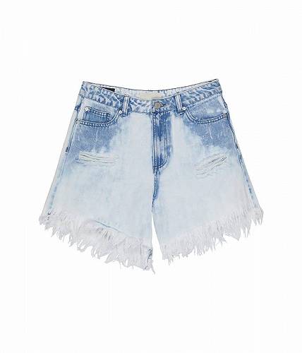 送料無料 HABITUAL girl 女の子用 ファッション 子供服 ショートパンツ 短パン Frayed Hem Shorts (Big Kids) - Bleach Denim