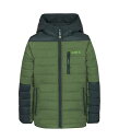 送料無料 カミック Kamik Kids 男の子用 ファッション 子供服 アウター ジャケット ダウン・ウインターコート Canyon Quilted Jacket (Toddler/Little Kids/Big Kids) - Vine/Forest