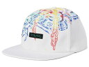  HR Volcom Y jp t@bVG  Xq 싅X Lbv Featured Artist Sam Ryser Adjustable Hat - White