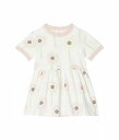 送料無料 ステラマッカートニー Stella McCartney Kids 女の子用 ファッション 子供服 ドレス Flowers Dress with Contrast Color Details (Toddler/Little Kids/Big Kids) - White