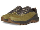 送料無料 メレル Merrell メンズ 男性用 シューズ 靴 ブーツ ハイキング トレッキング Speed Strike 2 Leather - Drab