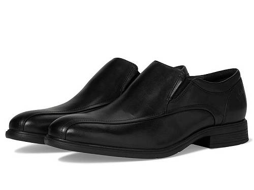 送料無料 クラークス Clarks メンズ 男性用 シューズ 靴 ローファー Steadwell Step - Black Leather