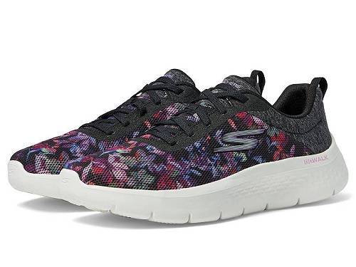 送料無料 スケッチャーズ SKECHERS Performance レディース 女性用 シューズ 靴 スニーカー 運動靴 Go Walk Flex - Flower Zone - Black/Lavender