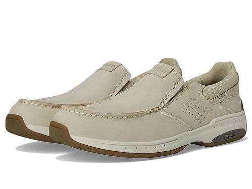 送料無料 ダナム Dunham メンズ 男性用 シューズ 靴 ローファー Waves - Stone Nubuck