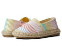 こちらの商品は Joules Kids 女の子用 キッズシューズ 子供靴 ローファー Shelbury (Toddler/Little Kid/Big Kid) - Rainbow Stripe です。 注文後のサイズ変更・キャンセルは出来ませんので、十分なご検討の上でのご注文をお願いいたします。 ※靴など、オリジナルの箱が無い場合がございます。ご確認が必要な場合にはご購入前にお問い合せください。 ※画面の表示と実物では多少色具合が異なって見える場合もございます。 ※アメリカ商品の為、稀にスクラッチなどがある場合がございます。使用に問題のない程度のものは不良品とは扱いませんのでご了承下さい。 ━ カタログ（英語）より抜粋 ━ Crafted from a woven textile upper with a jute-wrapped midsole, the unicorn-embellished Joules(R) Kids Shelbury slip-on espadrille will make every day more magical. Featuring a lightly padded textile lining and footbed and a durable rubber outsole. ※掲載の寸法や重さはサイズ「4 Big Kid, width M」を計測したものです. サイズにより異なりますので、あくまで参考値として参照ください. Weight of footwear is based on a single item, not a pair. 実寸（参考値）： Weight: 約 110 g ■サイズの幅(オプション)について Slim &lt; Narrow &lt; Medium &lt; Wide &lt; Extra Wide S &lt; N &lt; M &lt; W A &lt; B &lt; C &lt; D &lt; E &lt; EE(2E) &lt; EEE(3E) ※足幅は左に行くほど狭く、右に行くほど広くなります ※標準はMedium、M、D(またはC)となります ※メーカー毎に表記が異なる場合もございます