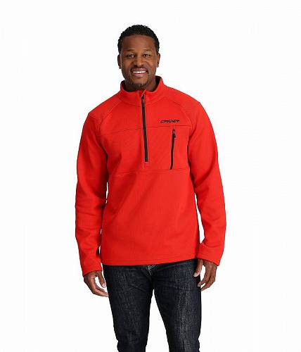 送料無料 スパイダー Spyder メンズ 男性用 ファッション アウター ジャケット コート ジャケット Encore 1/2 Zip - Volcano 送料無料 スパイダー Spyder メンズ 男性用 ファッション アウター ジャケット コート ジャケット Encore 1/2 Zip - Volcano