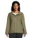 送料無料 コロンビア Columbia レディース 女性用 ファッション アウター ジャケット コート レインコート Plus Size Switchback(TM) IV Jacket - Stone Green