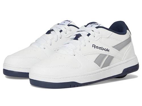 楽天グッズ×グッズ送料無料 ヒーリーズ Heelys キッズ 子供用 キッズシューズ 子供靴 スニーカー 運動靴 Reebok BB4500 Low （Little Kid/Big Kid/Adult） - White/Grey/Navy