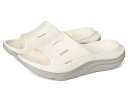 送料無料 ホカ Hoka シューズ 靴 サンダル Ora Recovery Slide 3 - Alabaster/Stardust