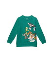 送料無料 Chaser Kids 男の子用 ファッション 子供服 パーカー スウェット Looney Tunes Group Pullover (Little Kids/Big Kids) - Emerald