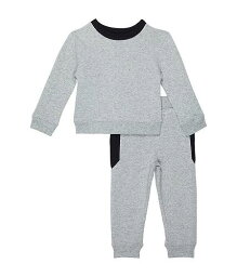 送料無料 スプレンデッド Splendid Littles 男の子用 ファッション 子供服 セット Sweatshirt Set (Toddler/Little Kids/Big Kids) - Grey Speckle