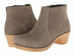 送料無料 ダンスコ Dansko レディース 女性用 シューズ 靴 ブーツ アンクル ショートブーツ Maria - Taupe Milled Nubuck