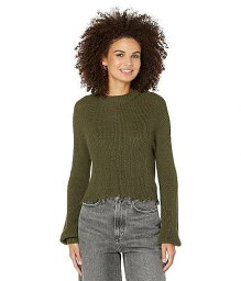 送料無料 スティーブマデン Steve Madden レディース 女性用 ファッション セーター Camille Sweater - Olive Night