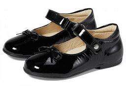 送料無料 ナチュリーノ Naturino 女の子用 キッズシューズ 子供靴 フラット Ballet (Toddler) - Black Patent