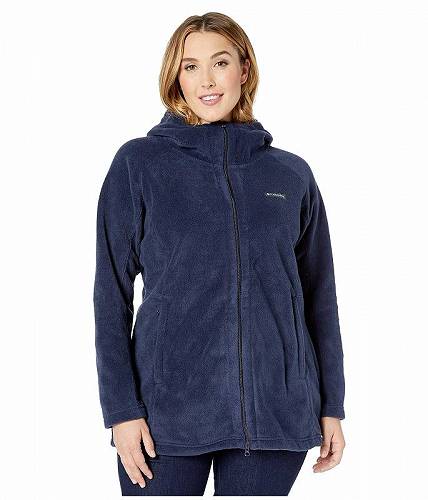 送料無料 コロンビア Columbia レディース 女性用 ファッション アウター ジャケット コート ジャケット Plus Size Benton Springs(TM) II Long Hoodie - Dark Nocturnal