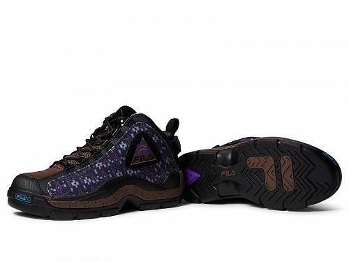 送料無料 フィラ Fila メンズ 男性用 シューズ 靴 スニーカー 運動靴 Grant Hill 2 Outdoor - Black/Pinecone/Electric Purple