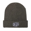 送料無料 デウスエクスマキナ Deus Ex Machina メンズ 男性用 ファッション雑貨 小物 帽子 ビーニー ニット帽 Melange Beanie - Olive