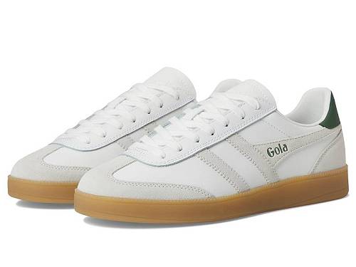 送料無料 ゴラ Gola メンズ 男性用 シューズ 靴 スニーカー 運動靴 Viper Leather - White/White/Evergreen/Gum