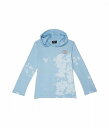 送料無料 Tiny Whales 男の子用 ファッション 子供服 パーカー スウェット Nimbus Hoodie (Toddler/Little Kids/Big Kids) - Blue/Bleach Tie-Dye