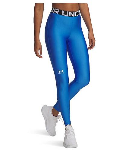 楽天グッズ×グッズ送料無料 アンダーアーマー Under Armour レディース 女性用 ファッション パンツ ズボン HeatGear Authentics Leggings - Blue Atlantis/White