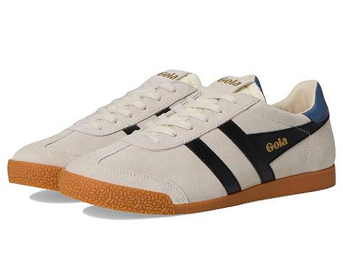 送料無料 ゴラ Gola メンズ 男性用 シューズ 靴 スニーカー 運動靴 Elan - Off White/Black/Moonlight