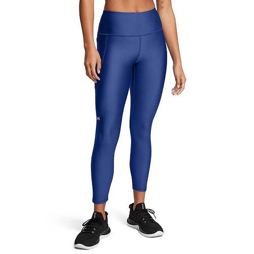 楽天グッズ×グッズ送料無料 アンダーアーマー Under Armour レディース 女性用 ファッション パンツ ズボン HeatGear Armour High-Waisted Ankle Leggings - Tech Blue/White