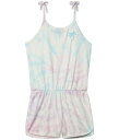 送料無料 Tiny Whales 女の子用 ファッション 子供服 ベビー服 赤ちゃん ロンパース Sunset Romper (Toddler/Little Kids/Big Kids) - Multi Tie-Dye