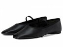 送料無料 ヴィンス Vince レディース 女性用 シューズ 靴 フラット Vivian Mary Jane Mary Janes - Black Leather